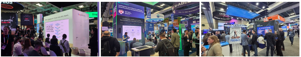 RSAC2026 내부 전시장 전경 사진